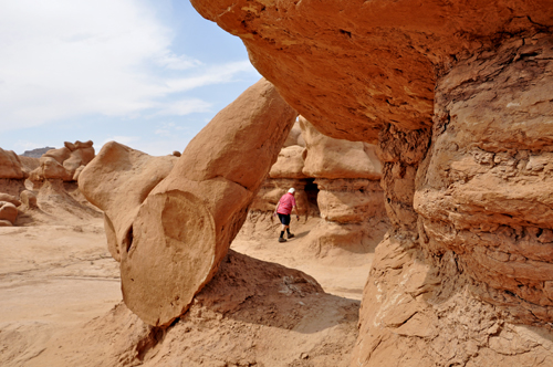 Lee Duquette at Goblin Valley State Park